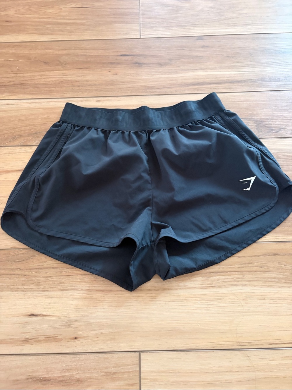 Gymshark Women’s Black Performance Running Shorts
